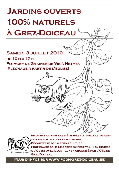 Jardins Ouverts, 100% naturels, Edition spéciale -- 03/07/10 Jardins Ouverts, 100% naturels, Edition spéciale -- 03/07/10