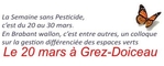 20-03: Semaine sans pesticides � Grez-Doiceau -- 10/03/09