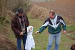 Bossut�: inauguration des chemins r�habilit�s. -- 01/12/08