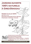 Jardins Ouverts, 100% naturels, Edition sp�ciale -- 03/07/10