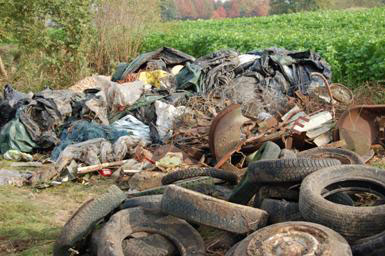 Voilà une partie des déchets retirés l'année passée. Voilà une partie des déchets retirés l'année passée.